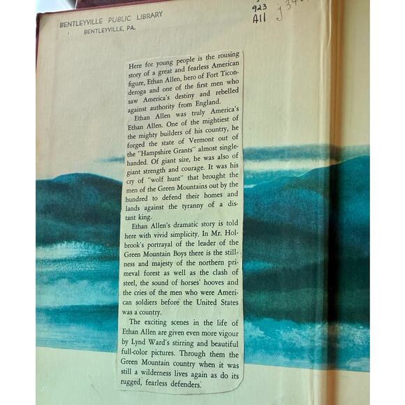 Vintage Explorer Book Set – Ponce de Leon, Vespucci, Ethan Allen - Picture 6 of 7